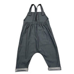 BAMBOOM+BABIES salopette tinta unita Blu per Neonato 706 BLU BAMBOOM+BABIES 