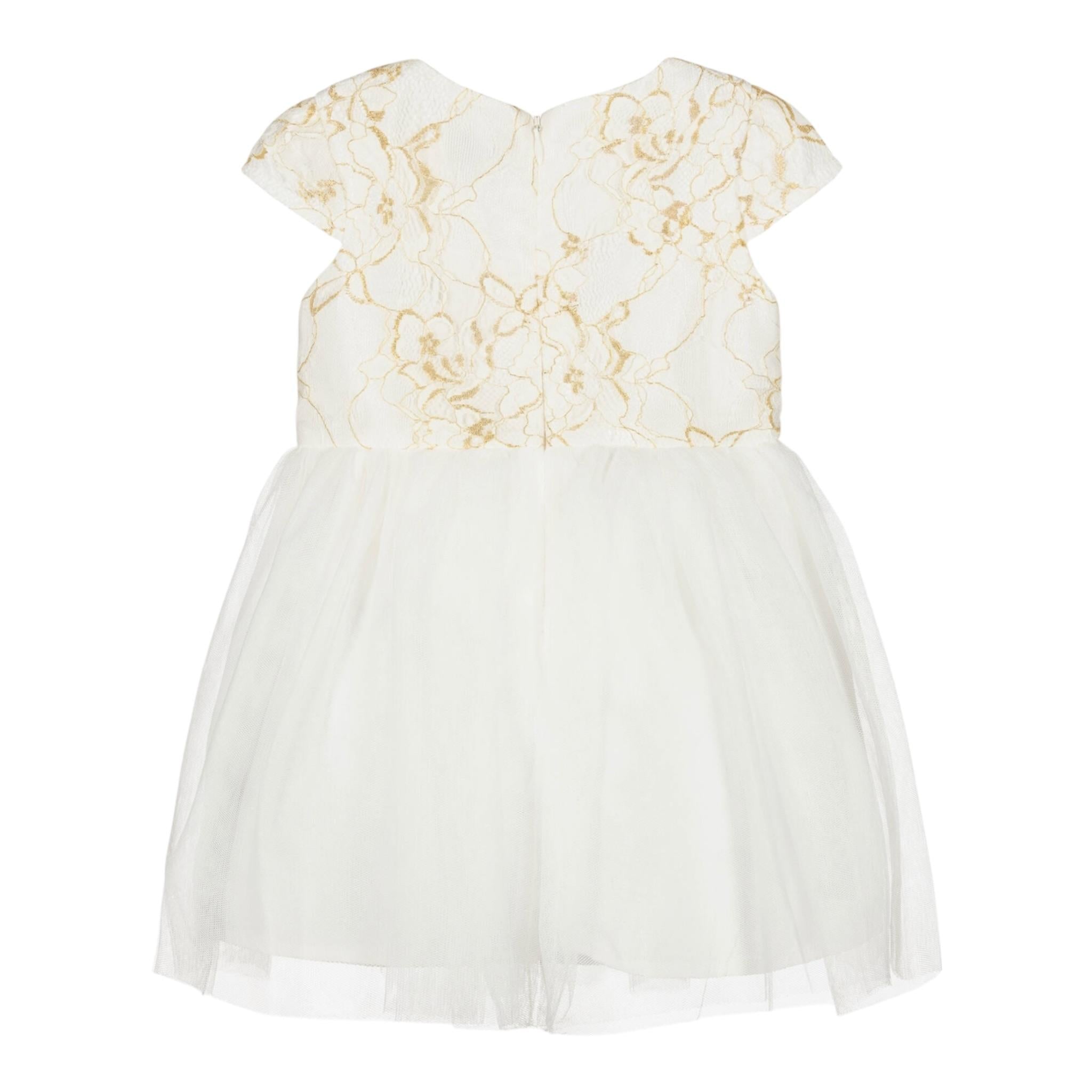 Guess Abito Mezza Manica Tinta Unita con Culotte per Neonata A3RK23KBL00 BIANCO GUESS 