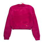 LIU JO maglia tinta unita girocollo Fuxia per Bambina GF4101 FUXIA LIU JO 