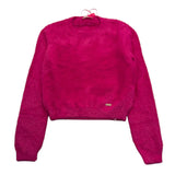 LIU JO maglia tinta unita girocollo Fuxia per Bambina GF4101 FUXIA LIU JO 