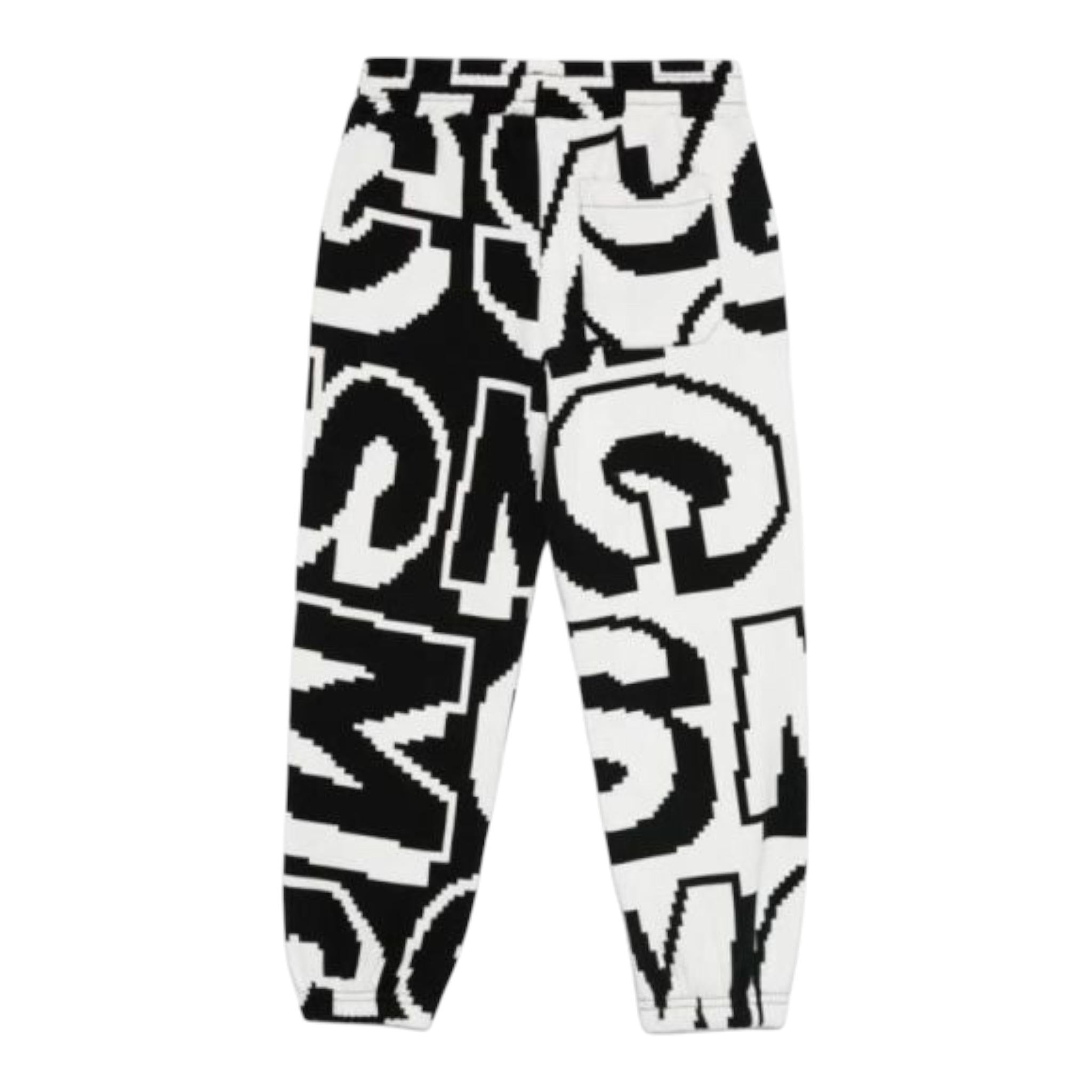 STELLA McCARTNEY pantalone bicolore modello tuta logato Bianco/nero per Bambino TV6R20 BIANCO/NERO STELLA McCARTNEY 