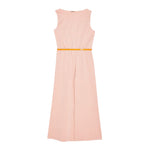 Liu Jo Tuta Intera Tinta Unita Giromanica con Microfantasia per Bambina GA2094J1883 ROSA LIU JO 