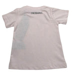 Trussardi T-Shirt Girocollo Tinta Unita con Stampa per Neonata TIP21107 ROSA TRUSSARDI 
