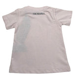 Trussardi T-Shirt Girocollo Tinta Unita con Stampa per Neonata TIP21107 ROSA TRUSSARDI 