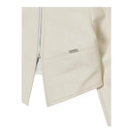 Monnalisa Giubbino Tinta Unita In Ecopelle per Bambina 17E100X BEIGE MONNALISA 