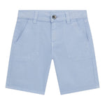 Guess Bermuda Tinta Unita con Girovita Regolabile per Bambino N5GD07WGAR0 AZZURRO GUESS 