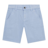 Guess Bermuda Tinta Unita con Girovita Regolabile per Bambino N5GD07WGAR0 AZZURRO GUESS 