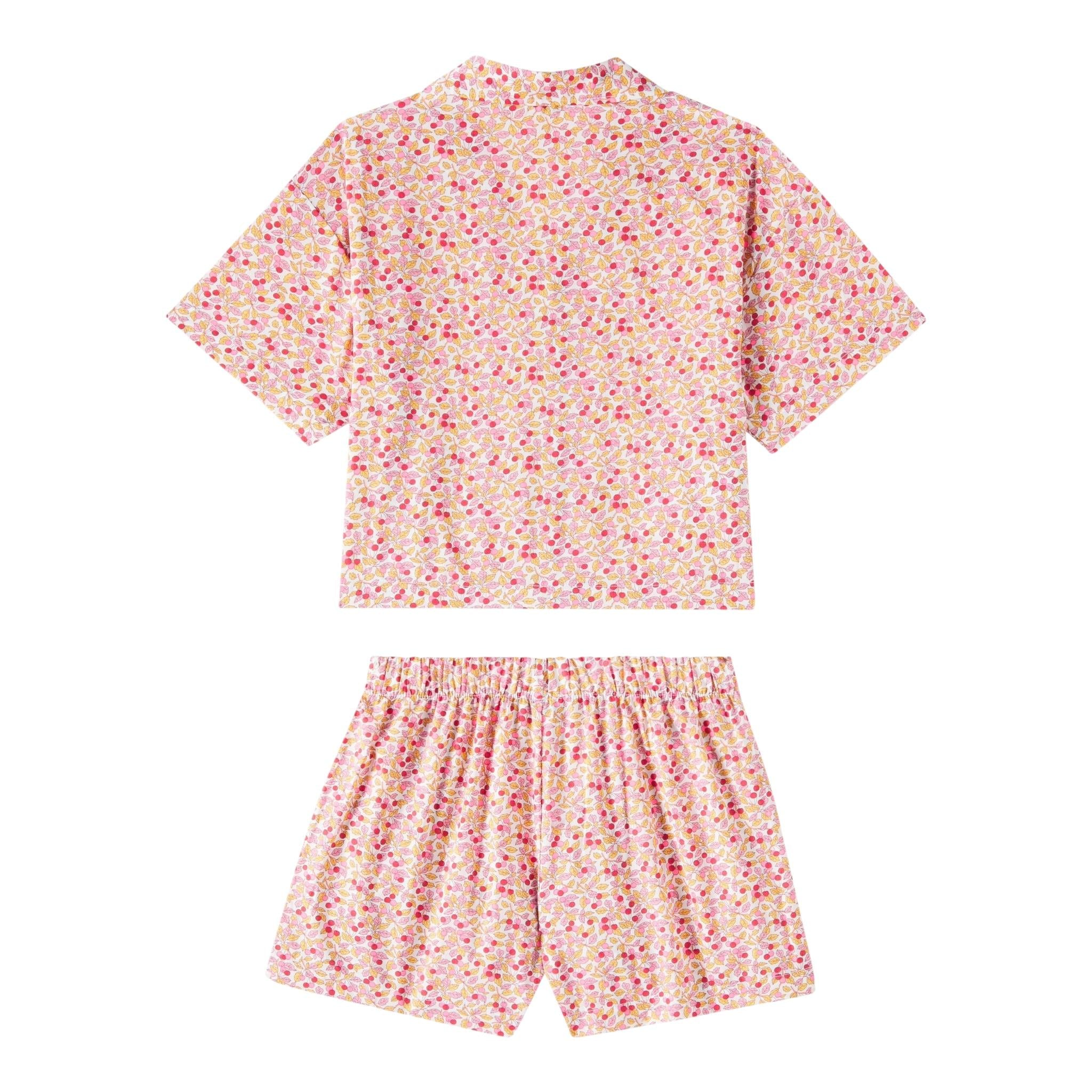 Il Gufo Completo 2 Pezzi Camicia-Short per Neonata P25DP489C4139N BIANCO/ROSA IL GUFO 