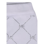 Marc Ellis Gonna Tinta Unita con Brillantini per Neonata JMNSK01445 BIANCO MARC ELLIS 