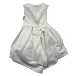 Magnifica Lulu Abito Cerimonia Giromanica Tinta Unita per Bambina SIMONA BIANCO MAGNIFICA LULU 