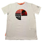 Suns  T-Shirt Girocollo Tinta Unita per Bambino PAOLO BIANCO SUNS 