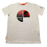 Suns  T-Shirt Girocollo Tinta Unita per Bambino PAOLO BIANCO SUNS 