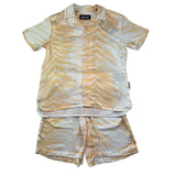 Just Cavalli Completo 2 Pezzi Camicia-Bermuda per Bambino JBP26136CE GIALLO JUST CAVALLI 