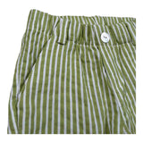 J.O. Milano Bermuda Fantasia A Righe con Elastico In Vita per Neonato 574M1 VERDE J.O. MILANO 