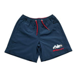 Saint Barth Costume Tinta Unita Modello Boxer con Stampa per Bambino 00422L BLU SAINT BARTH 