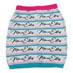 Marc Ellis Gonna Tinta Unita con Stampa per Bambina JMJSK01202 BIANCO MARC ELLIS 