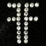 FRACOMINA felpa tinta unita con zip e cappuccio in velluto Nero per Bambina FM0743 NERO FRACOMINA 