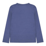 LEVI'S shirt girocollo tinta unita con stampa in contrasto ed elastico per capelli Blu per Bambina 3EJ311 BLU LEVI'S 