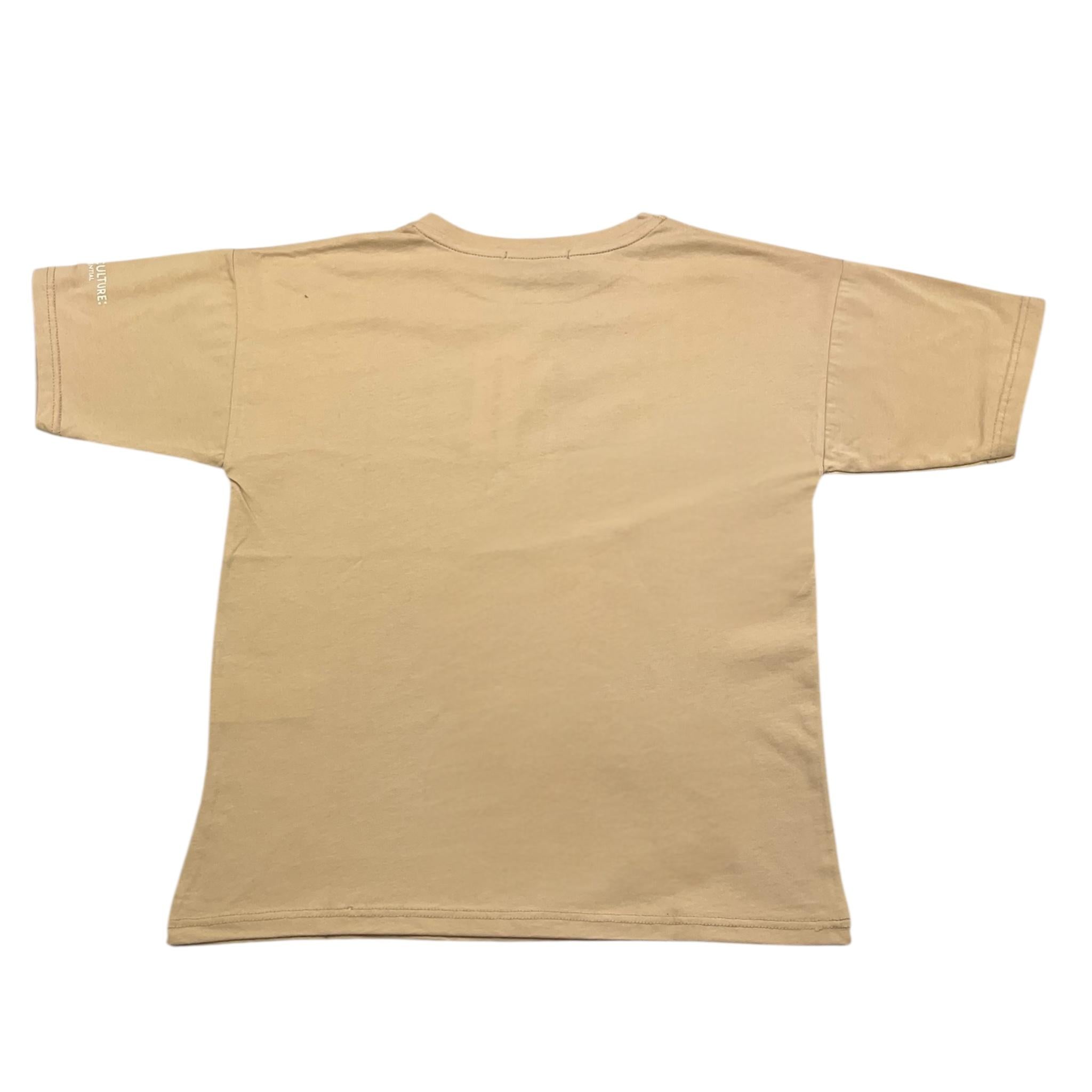 Superculture T-Shirt Girocollo Tinta Unita per Bambina JAYB SABBIA SUPERCULTURE 