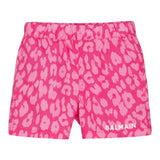 Balmain Short Tinta Unita con Fantasia per Bambina BS6139 FUXIA BALMAIN 