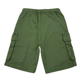 Zhoe & Tobiah Bermuda Tinta Unita con Elastico In Vita per Bambino J&P14MJ VERDE ZHOE & TOBIAH 