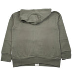 Please Felpa con Zip E Cappuccio Tinta Unita per Bambino LK07030B75 VERDE PLEASE 