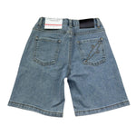 Cesare Paciotti Bermuda In Denim Tinta Unita per Bambino BMP5161BX AZZURRO CESARE PACIOTTI 