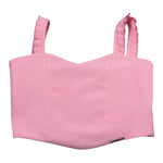 Marc Ellis Top Tinta Unita per Bambina JMJTP01162 ROSA MARC ELLIS 
