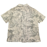 Eleventy Camicia Mezza Manica Tinta Unita Fantasia Foglie per Bambino EW5P61 BIANCO ELEVENTY 