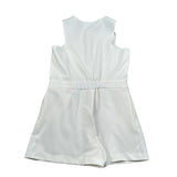 Patrizia Pepe Tutina Intera tinta unita Bianco per Bambina 7T0018X BIANCO PATRIZIA PEPE 
