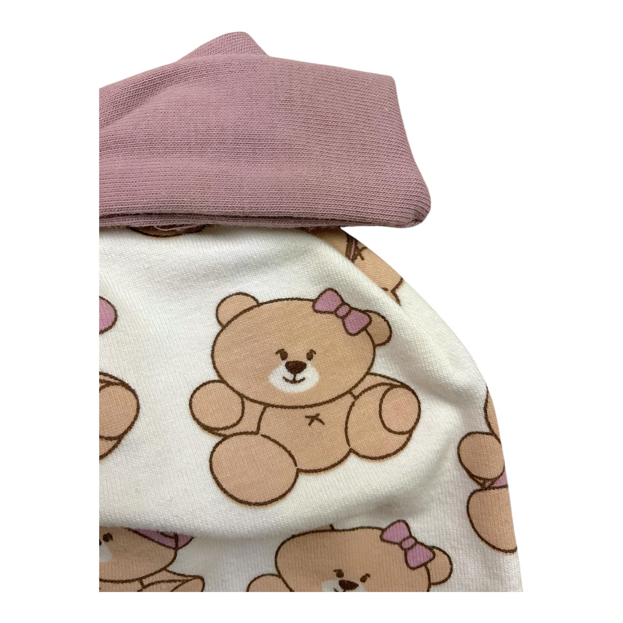 NANAN cappello tinta unita con stampa Bianco per Neonata I24480PCB BIANCO NANAN 