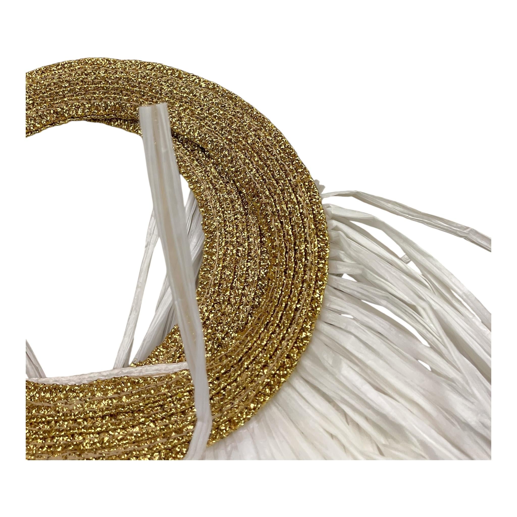 Piccola Ludo Borsa Tinta Unita con Manico In Contrasto per Bambina BORSJH BIANCO PICCOLA LUDO 