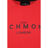 John Richmond T-Shirt Girocollo tinta unita con Stampa Rosso per Bambino RBP25003TSXXX ROSSO JOHN RICHMOND 