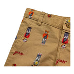 Guess Bermuda Tinta Unita con Stampe Orso per Neonato N5RD01WFYS1 BEIGE GUESS 
