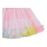 Billieblush Gonna Tinta Unita con Applicazioni Multicolor E Tulle per Bambina U21039 ROSA BillIEBLUSH 