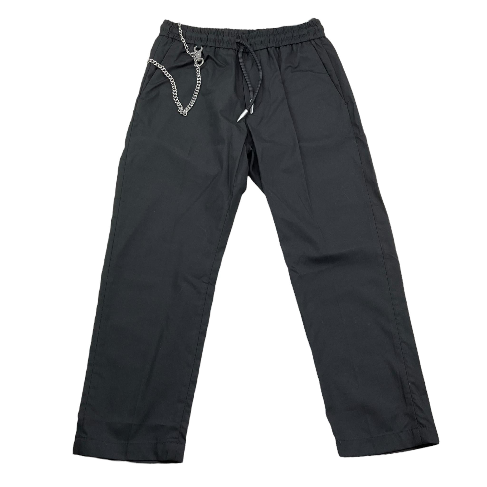 Antony Morato Pantalone Tinta Unita con Elastico In Vita per Bambino MKTR00240 NERO ANTONY MORATO 