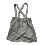 LE BEBE' salopettes tinta unita con fantasia a righe Grigio per Neonato LBB5219 GRIGIO LE BEBE' 