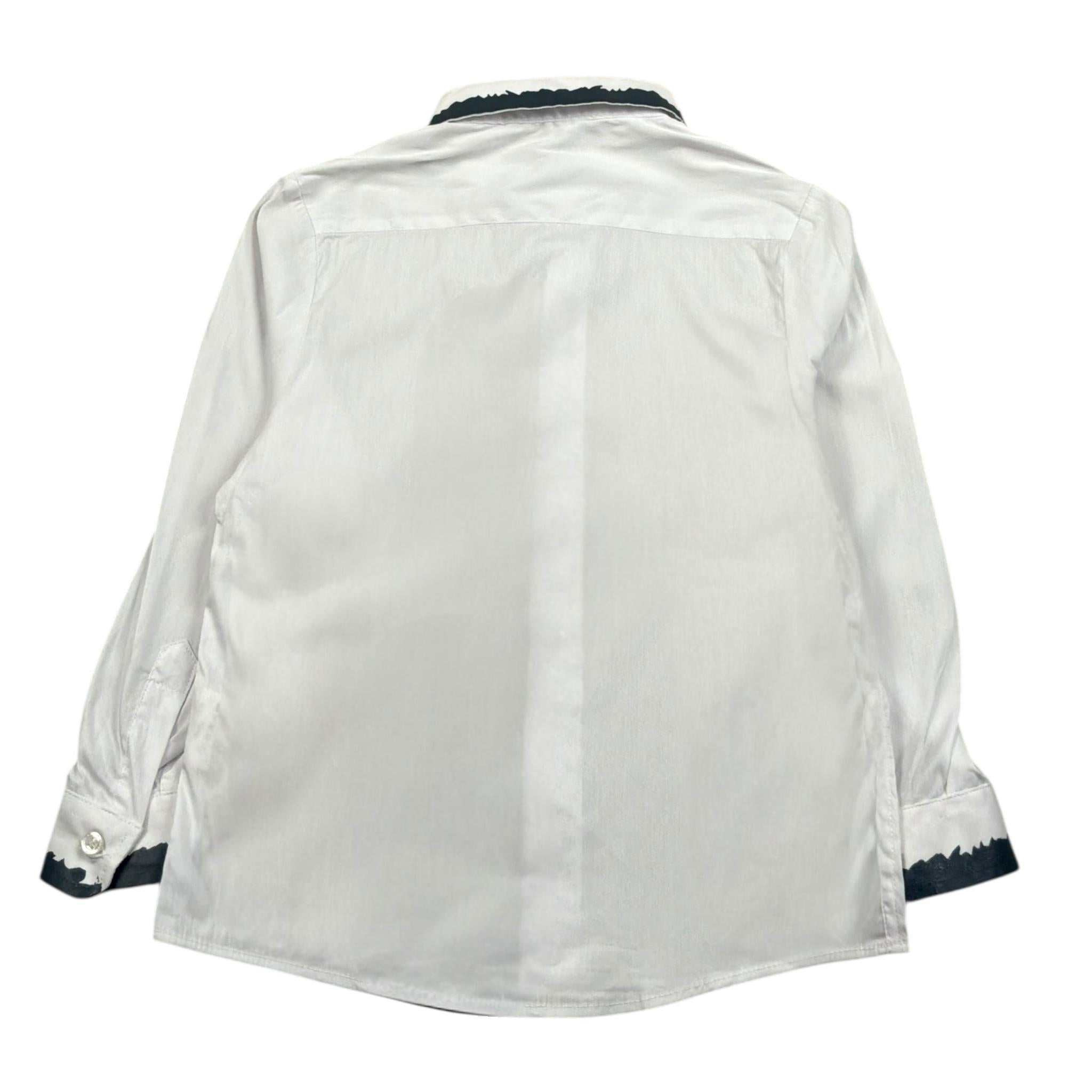 Daniele Alessandrini Camicia Manica Lunga Tinta Unita  per Bambino 1231C1364 BIANCO DANIELE ALESSANDRINI 