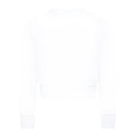 Diesel Felpa Chiusa Girocollo Tinta Unita con Logo per Bambina J01826XX PANNA DIESEL 