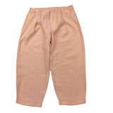 Please Pantalone Tinta Unita con Elastico In Vita per Neonata PE02270G73 ROSA PLEASE 