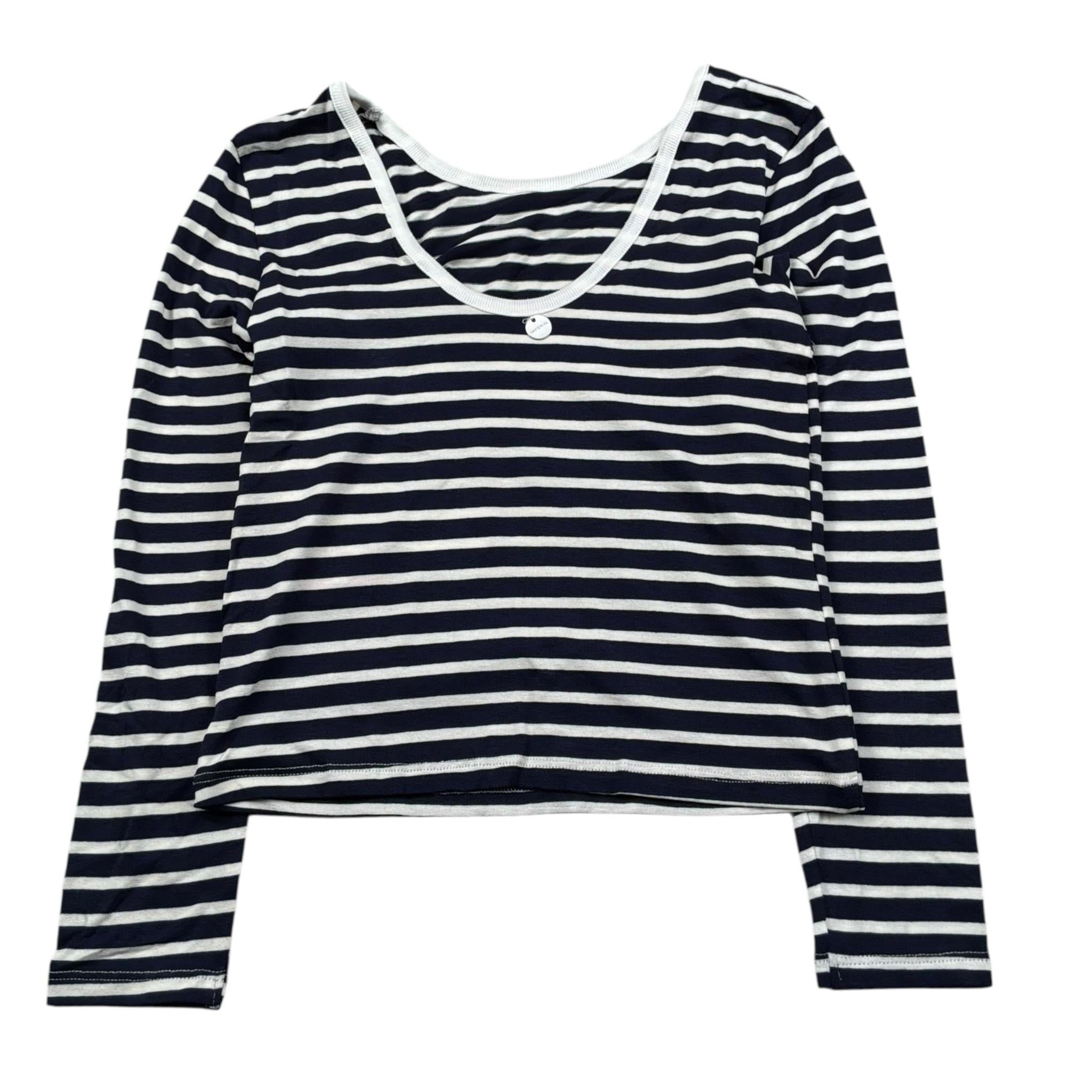 Imperial Shirt Fantasia A Righe per Bambina ML05031G75 BIANCO/BLU IMPERIAL 