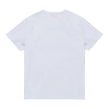 Diesel T-Shirt Girocollo Tinta Unita con Logo per Bambina J02036 BIANCO DIESEL 