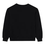 Moschino Felpa Chiusa Girocollo Tinta Unita per Bambino HDF06B NERO MOSCHINO 