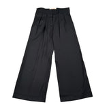 Elisabetta Franchi Pantalone Tinta Unita Modello Palazzo per Bambina EFPA228 NERO ELISABETTA FRANCHI 