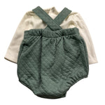 CALAMARO completo 2 pezzi camicia-pagliaccetto Verde per Neonato 11053 VERDE CALAMARO 