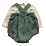 CALAMARO completo 2 pezzi camicia-pagliaccetto Verde per Neonato 11053 VERDE CALAMARO 