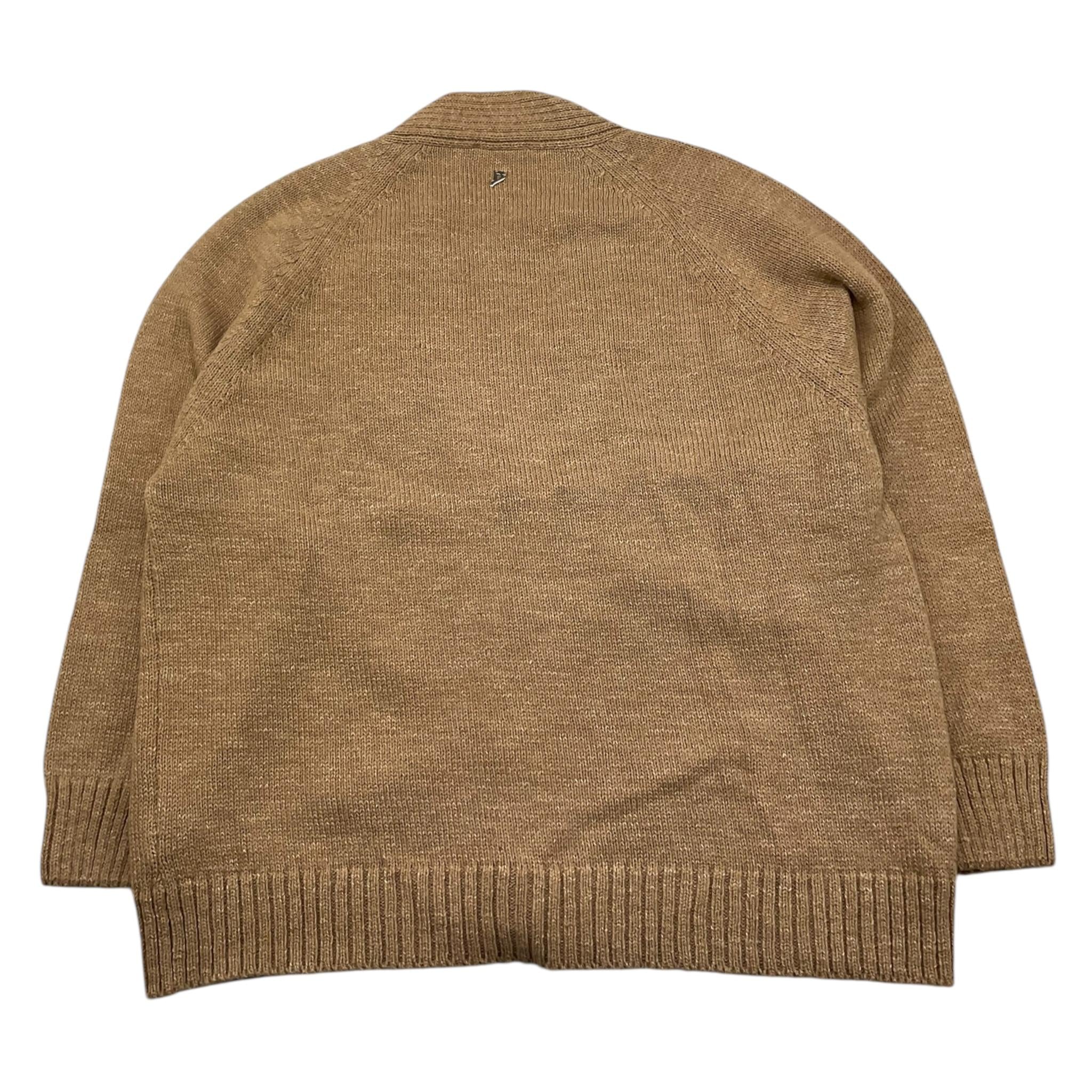 DONDUP cardigan tinta unita scollo a v  Beige per Bambino DFMA010 BEIGE DONDUP 