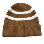 HERNO cappello tinta unita fantasia a righe Cammello per Bambino BER00013X CAMMELLO HERNO 