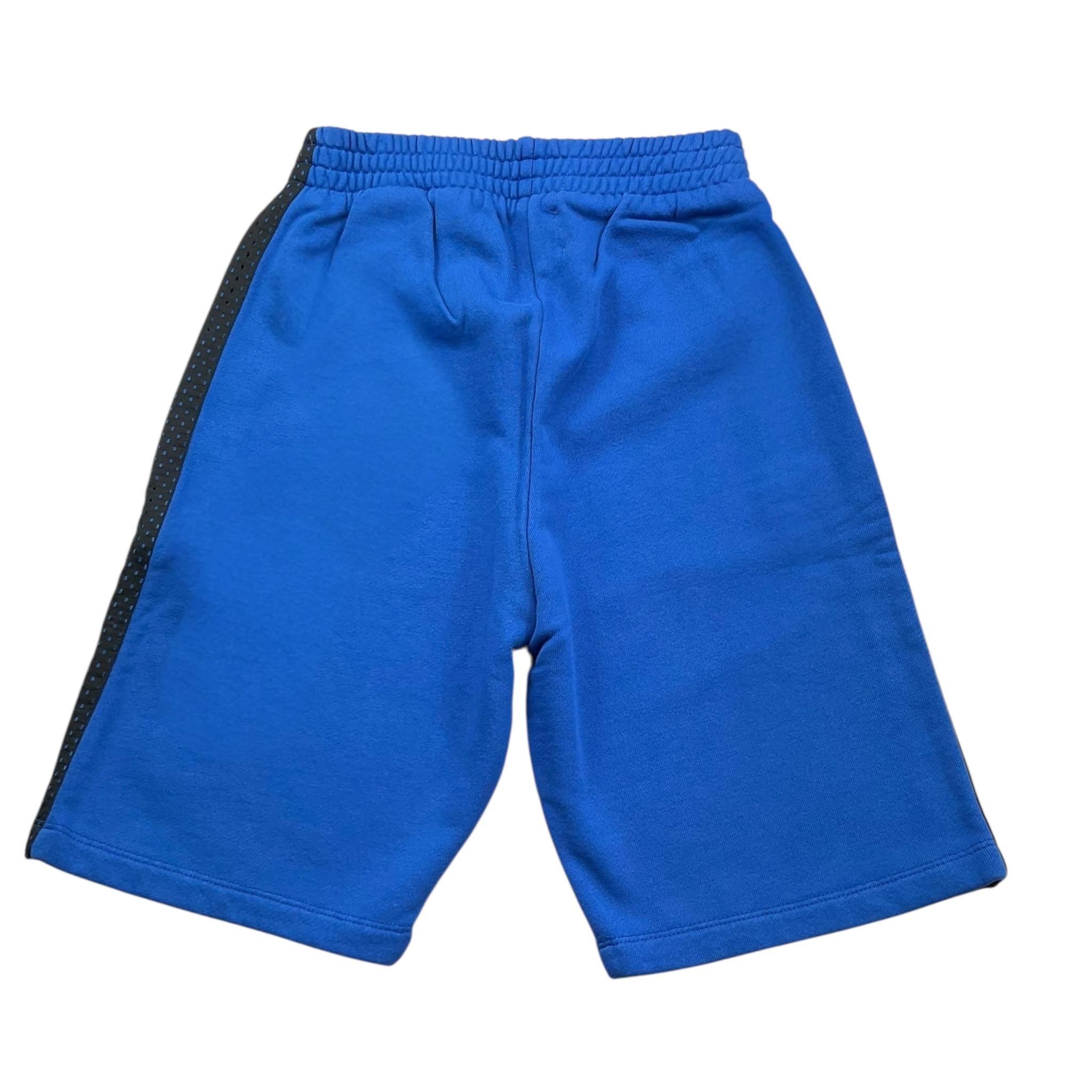 Off-White Bermuda Tinta Unita con Elasico In Vita per Bambino OBCI006S24 COBALTO OFF-WHITE 