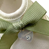 NINNAOH sandalo tinta unita con stampa fiori Bianco per Neonata I23SC39 BIANCO NINNAOH 